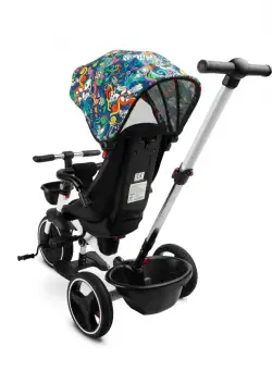 Tricicleta cu maner parental si scaun reversibil Toyz Dash Melanj